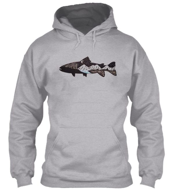 mountain trout hoodie