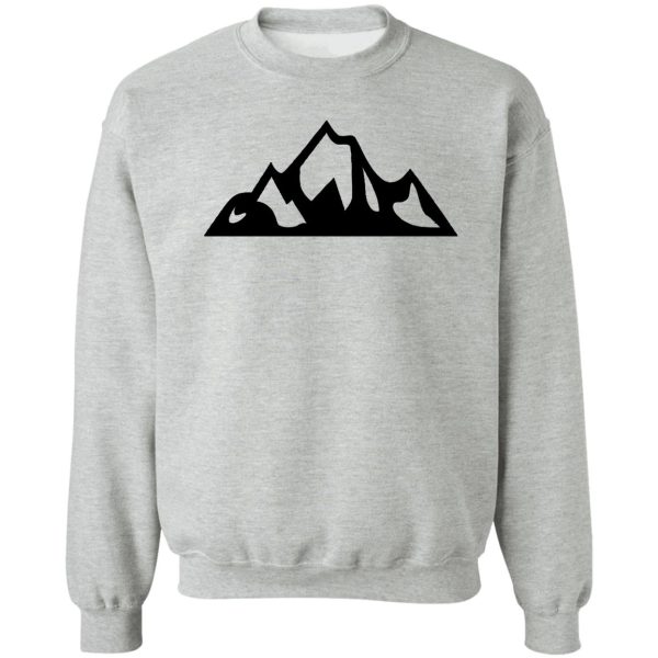 mountains - camper hiker climber sweatshirt