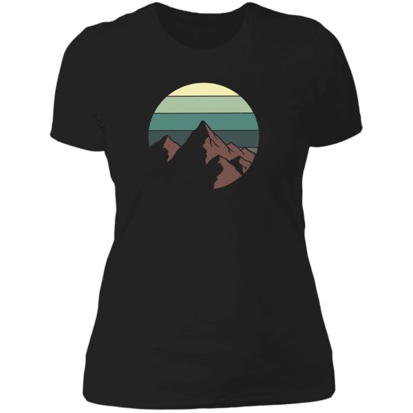 mountains lady t-shirt