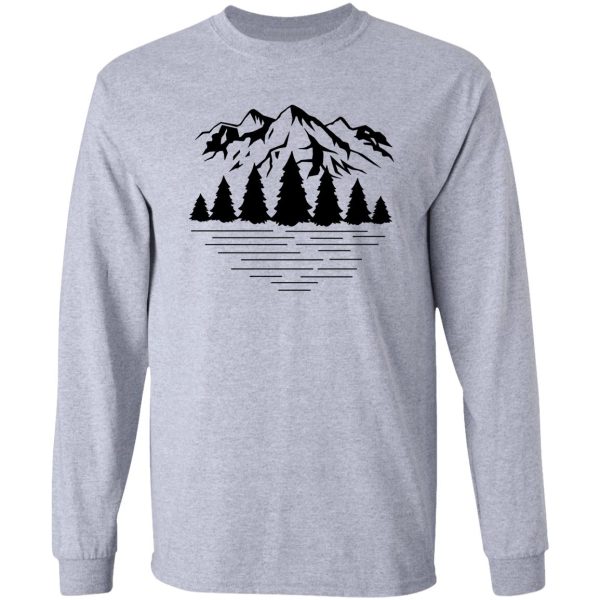 mountains long sleeve