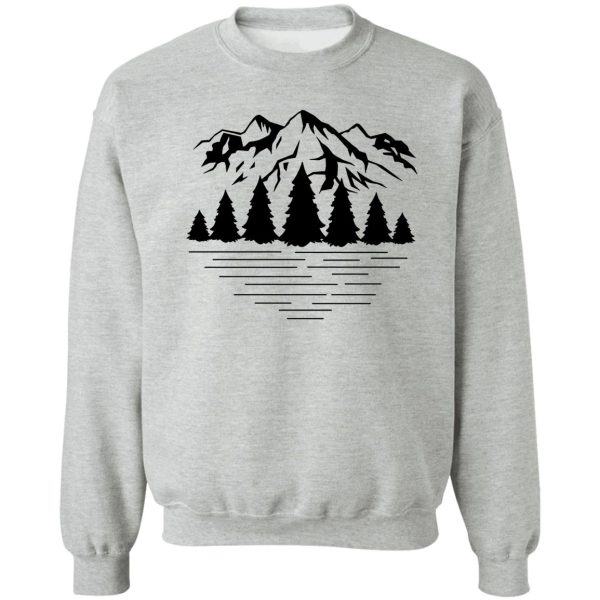 mountains sweatshirt