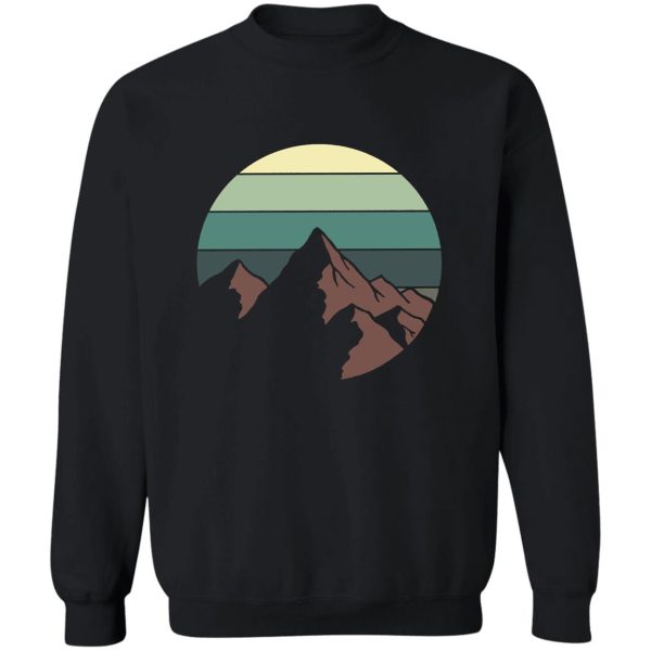 mountains sweatshirt