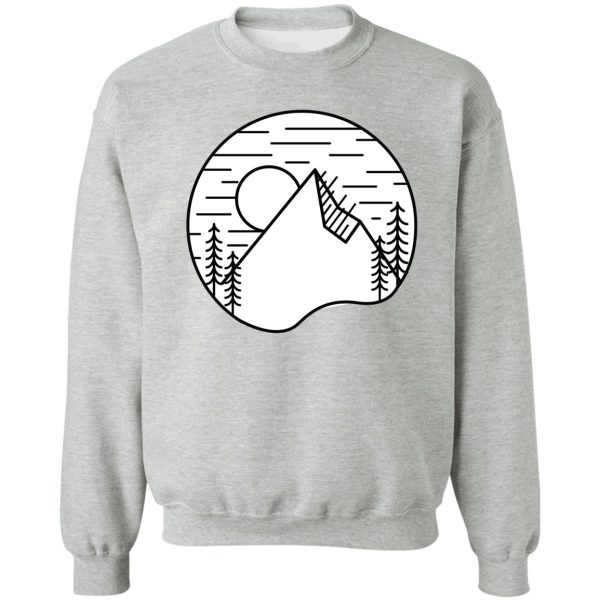 mountains sweatshirt