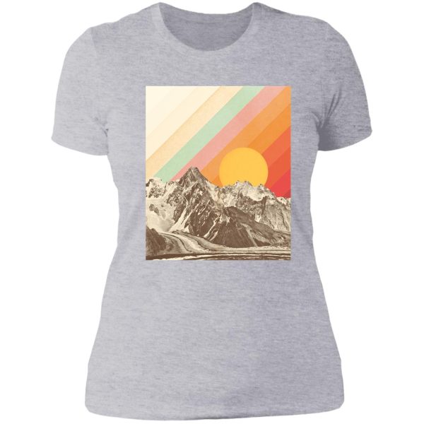 mountainscape #1 lady t-shirt