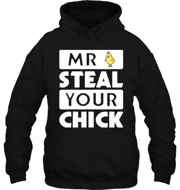 mr steal your chick animal lover funny hoodie