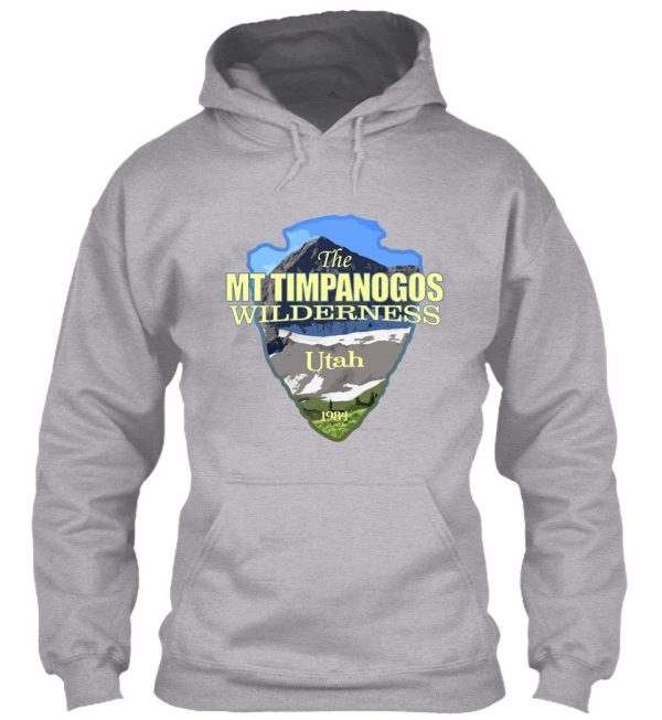 mt timpanogos wilderness (arrowhead) hoodie