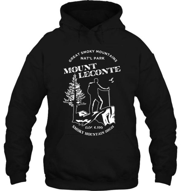 mt. leconte - great smoky mountains hoodie