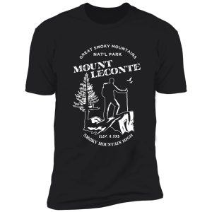 mt. leconte - great smoky mountains shirt