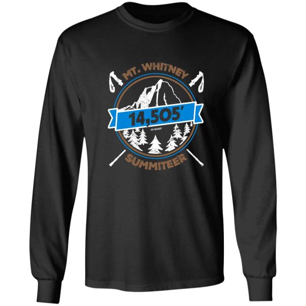 mt. whitney summiteer long sleeve