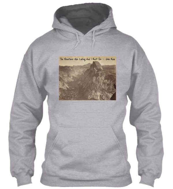 muir - yosemite mountains hoodie