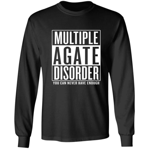 multiple agate disorder long sleeve