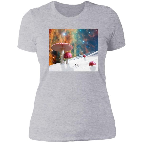 mushroom lady t-shirt