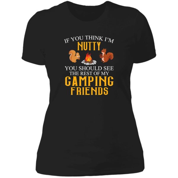 my camping friend camping campfire adventure outdoor camper funny mountain lady t-shirt