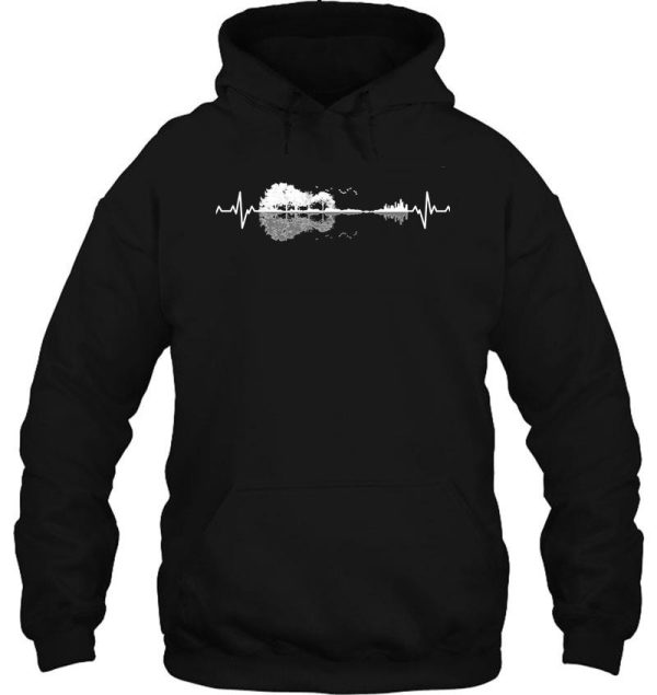 my heart beats for music & nature hoodie