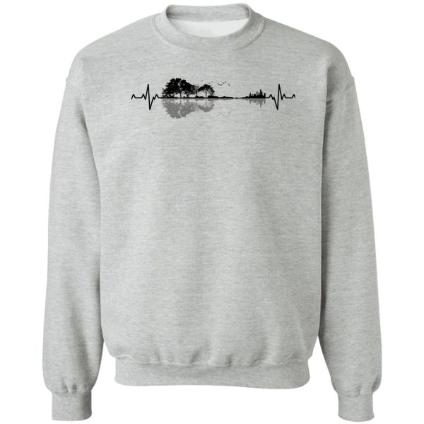 my heart beats for music & nature sweatshirt
