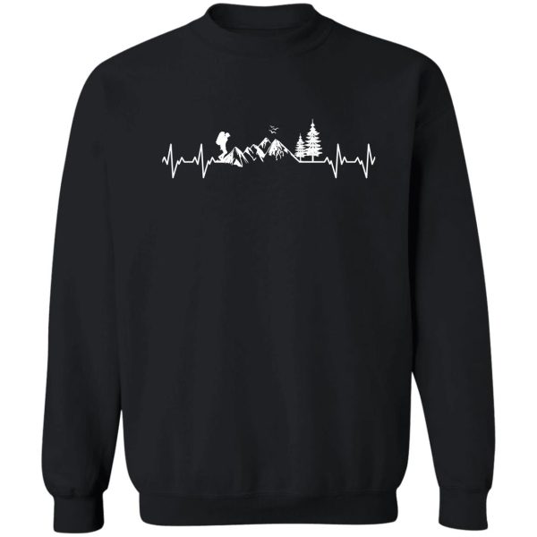 my heart beats for nature sweatshirt