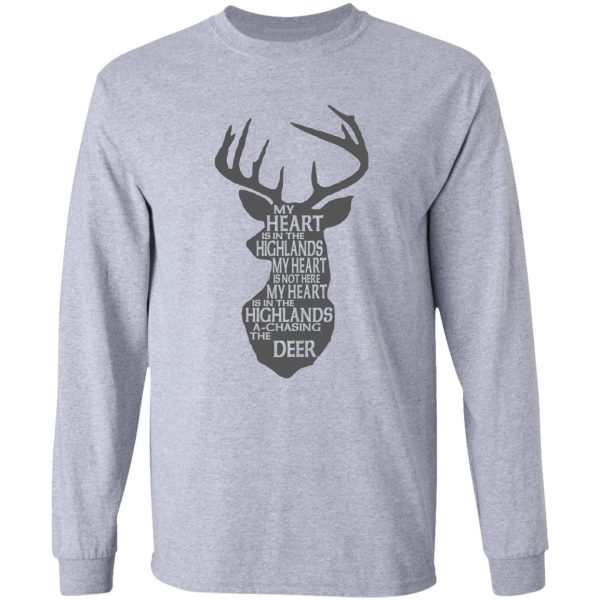 my heart is in the highlands long sleeve