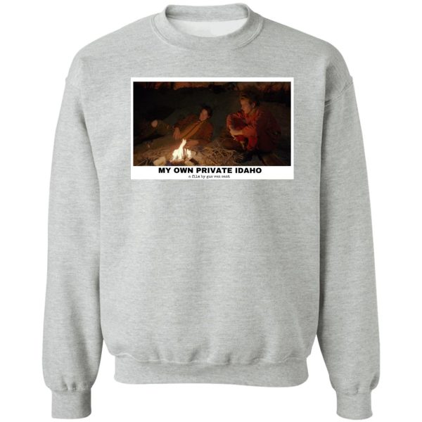 my own private idaho campfire poster sweatshirt