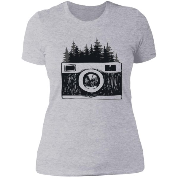 my soul in the forest lady t-shirt
