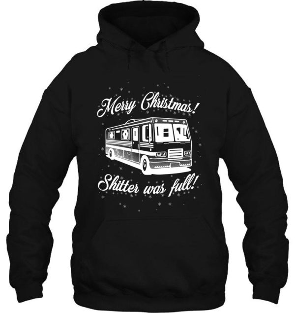 national lampoons christmas - shitter was full (green) hoodie
