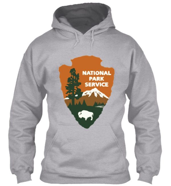 national park service logo digital art hoodie