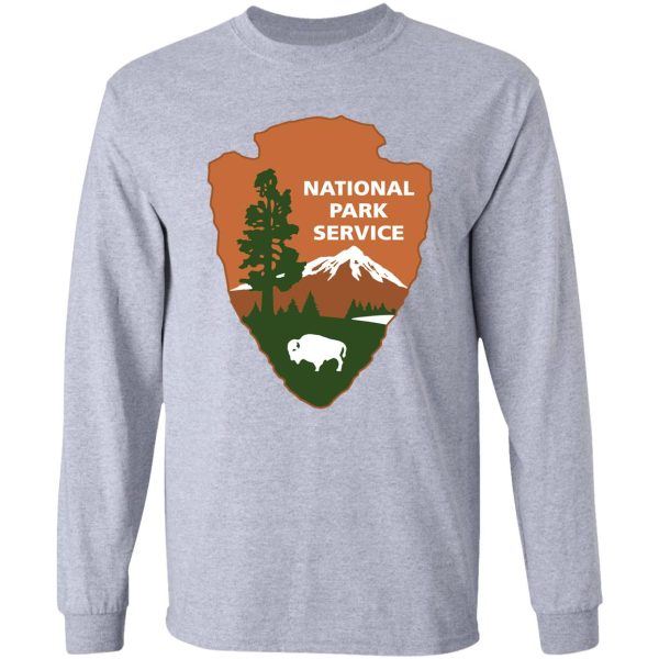 national park service symbol long sleeve