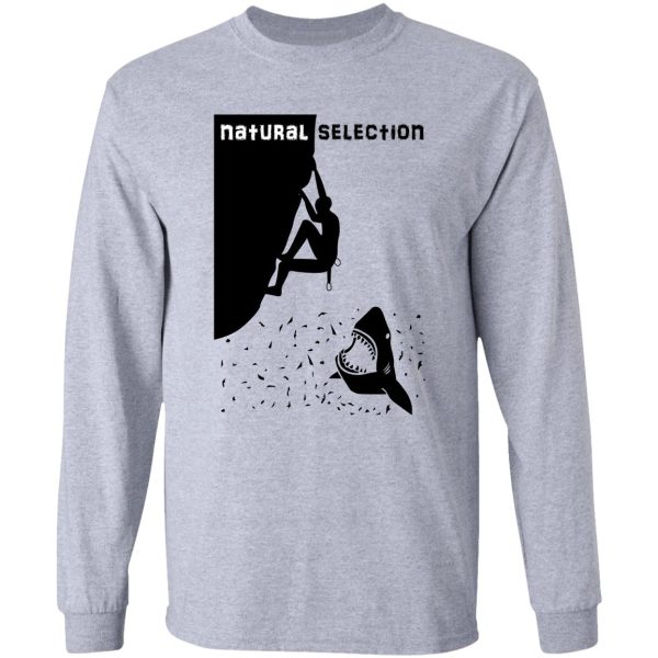 natural selection - climb or die long sleeve