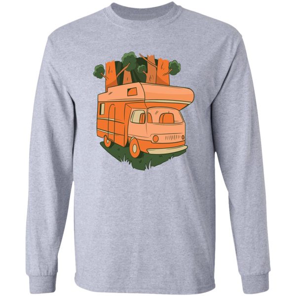 nature caravan camping long sleeve