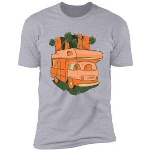 nature caravan camping shirt