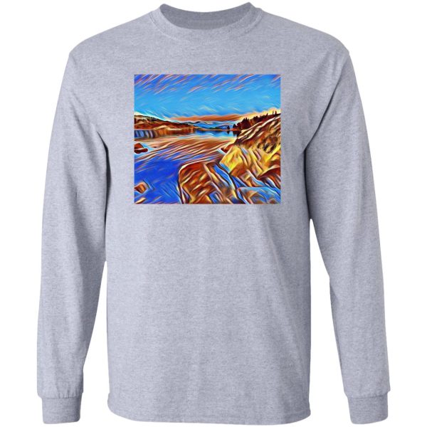 nature inspired digital art long sleeve