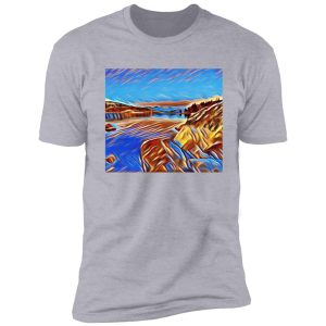 nature inspired digital art shirt