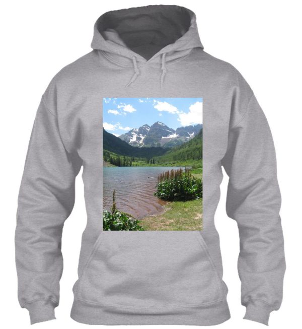 nature mountains landscape scenic - wildernessscenery hoodie