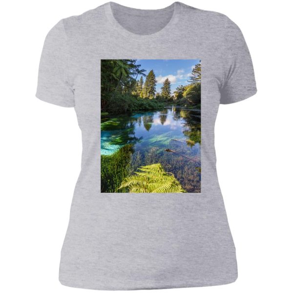 nature river and wilderness - wildernessscenery lady t-shirt