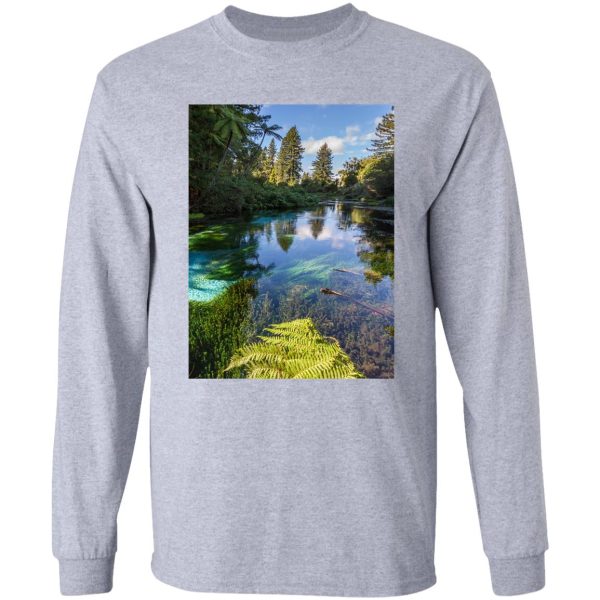 nature river and wilderness - wildernessscenery long sleeve