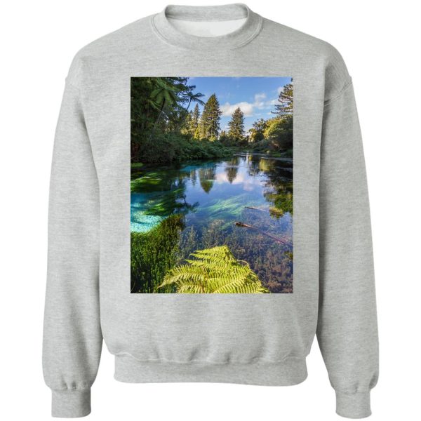 nature river and wilderness - wildernessscenery sweatshirt