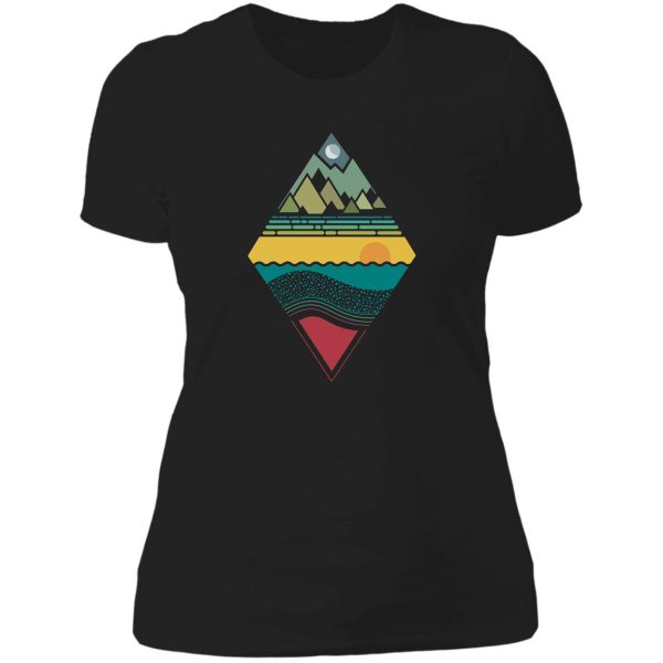 nature's layers lady t-shirt