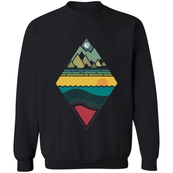 nature's layers sweatshirt