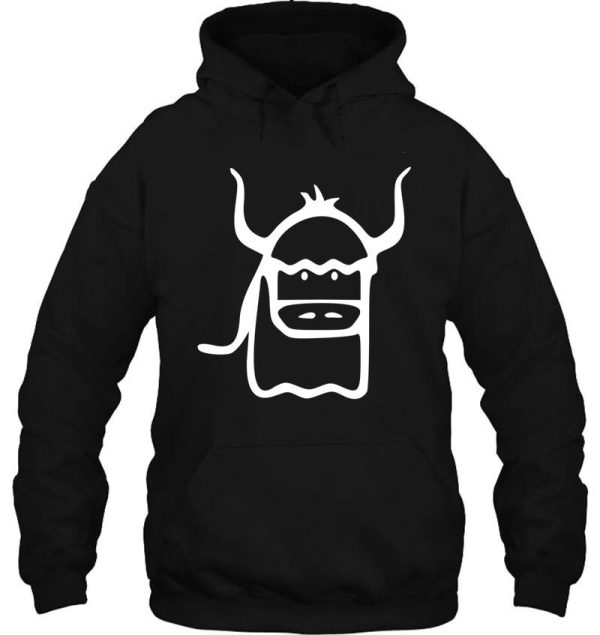nepalese yak cow hoodie