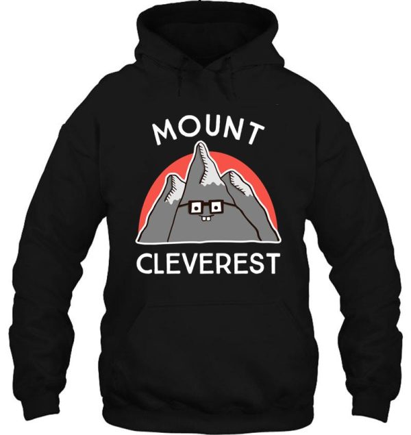 nerd mount cleverest hoodie