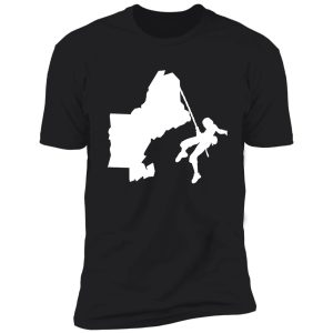 new england climbing design usa nice gift trip memories for friends and family shirt