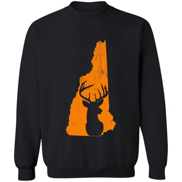 new hampshire deer hunting sweatshirt