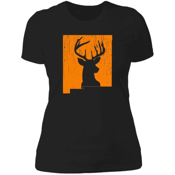 new mexico deer hunting lady t-shirt