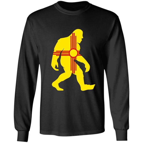 new mexico zia symbol bigfoot long sleeve