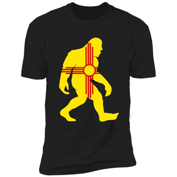 new mexico zia symbol bigfoot shirt