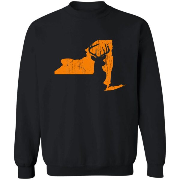 new york deer hunting sweatshirt