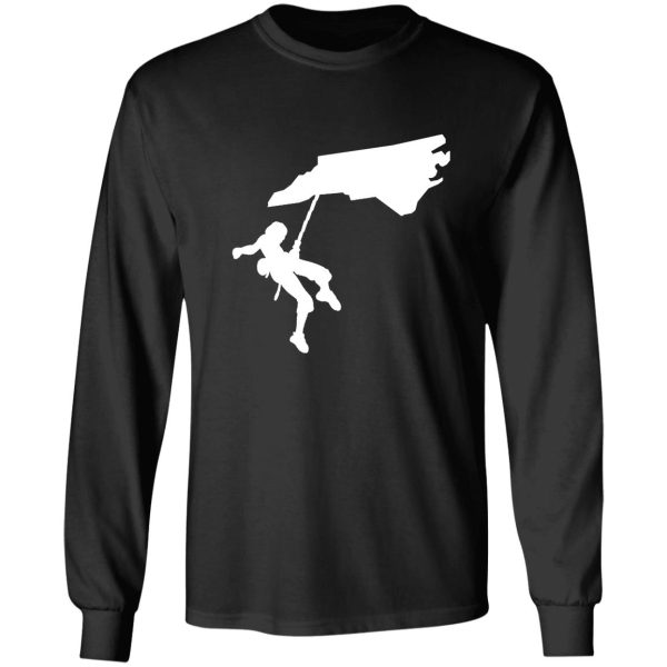 north carolina climbing design usa nice gift trip memories for friends and family long sleeve