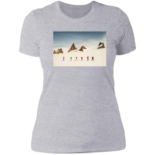 north face antarctic expedition vector lady t-shirt
