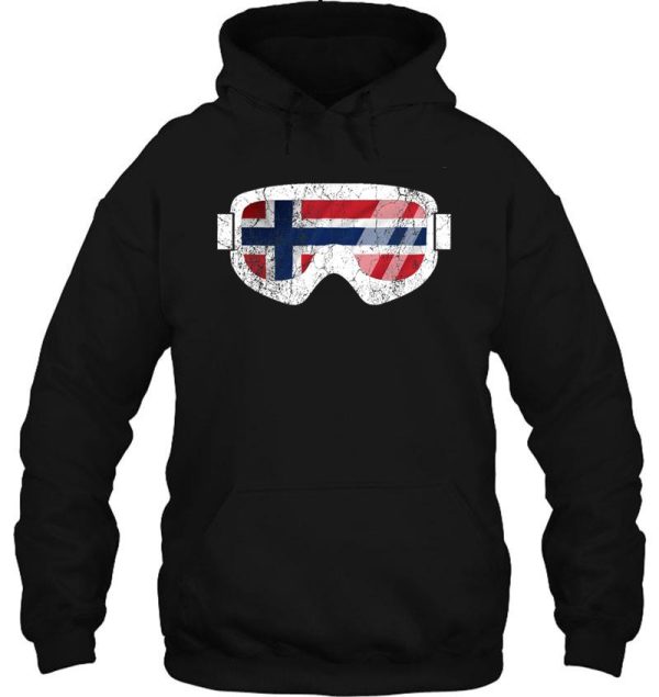 norwegian goggles white frame distressed goggle designs dopeyart hoodie