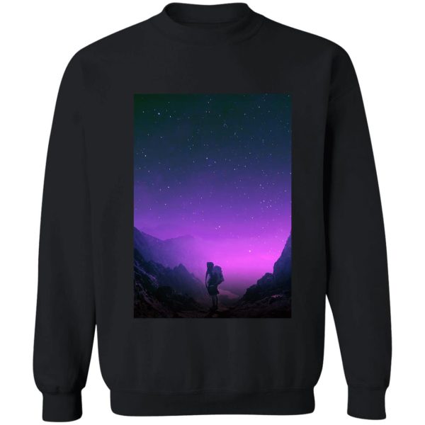 not all those who wander are lost sweatshirt