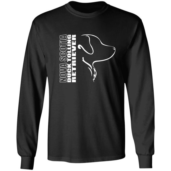 nova scotia duck tolling retriever dog canine profile long sleeve